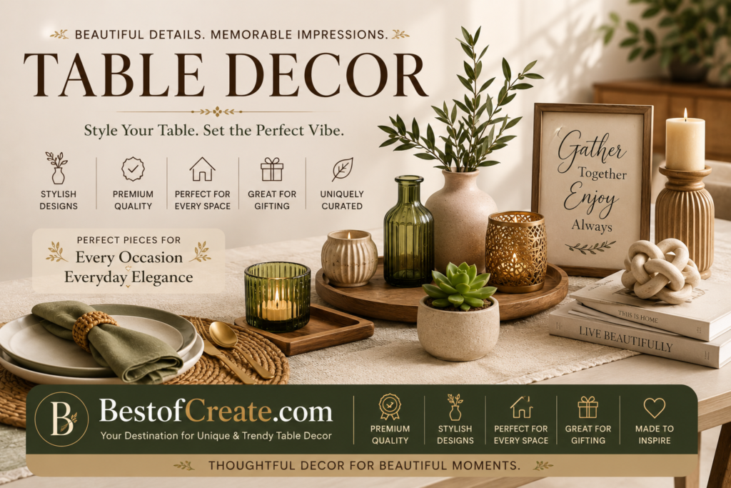 Table deocre